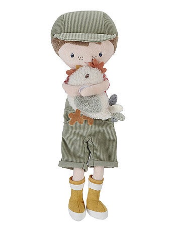 Little Dutch - Poupée Jim ferme avec poule