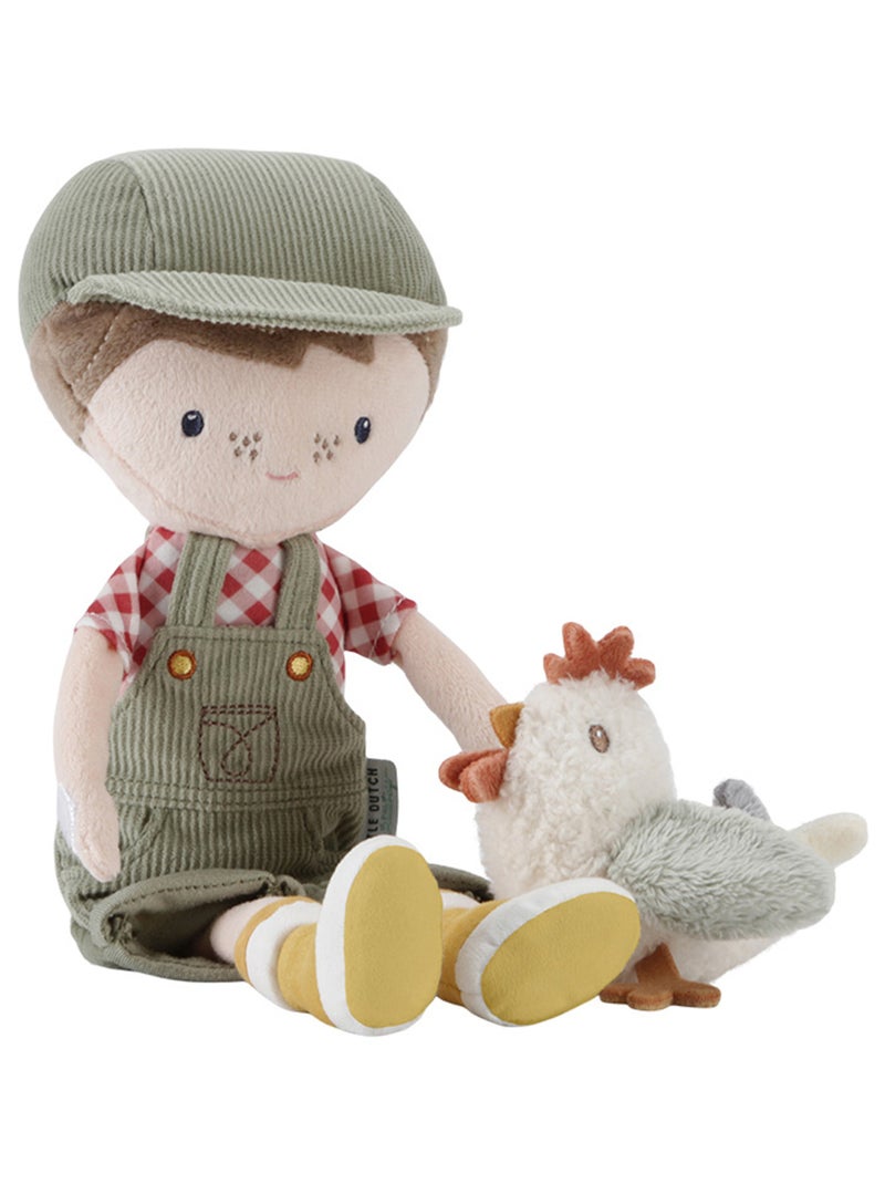 Little Dutch - Poupée Jim ferme avec poule Multicolore - Kiabi