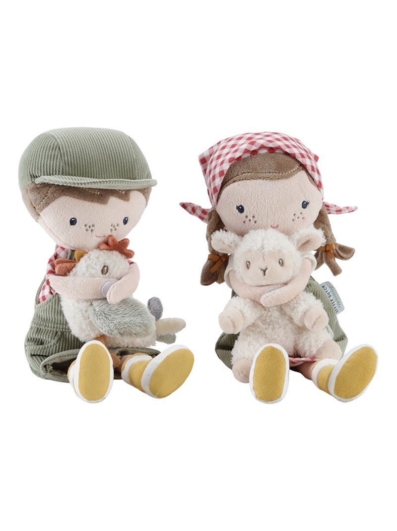 Little Dutch - Poupée Jim ferme avec poule Multicolore - Kiabi