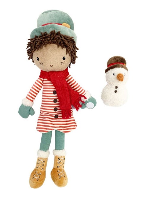 Little Dutch - Poupée souple Jake et son bonhomme de neige - Kiabi Little Dutch - Poupée souple Jake et son bonhomme de neige - Kiabi