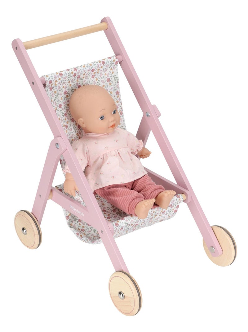Little Dutch - Poussette pour poupée Rose - Kiabi