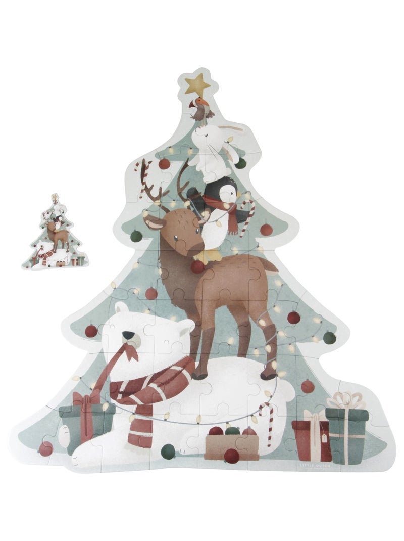 Little Dutch - Puzzle de Noël XL Multicolore - Kiabi