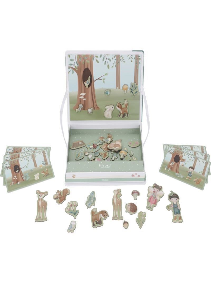 Little Dutch - Puzzle magnétique Bleu - Kiabi