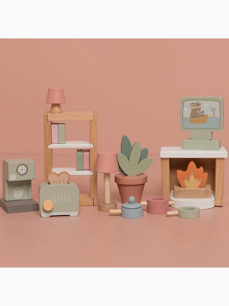 Little Dutch - Set de 10 meubles Multicolore - Kiabi