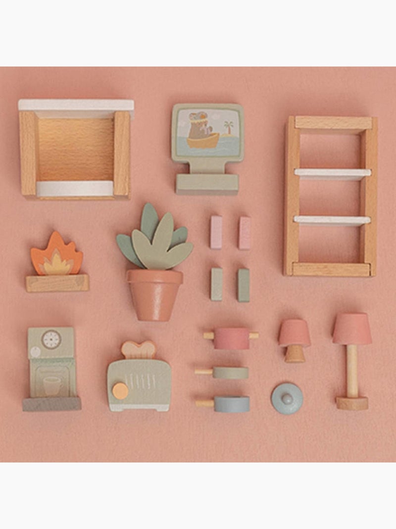 Little Dutch - Set de 10 meubles Multicolore - Kiabi