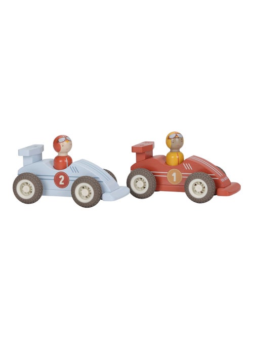 Little Dutch - Set de 2 voitures de course - Kiabi