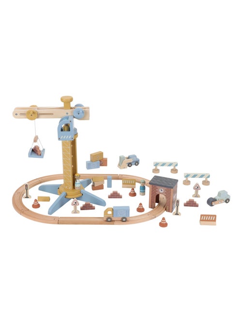 Little Dutch - Set grue et chantier de construction - Kiabi