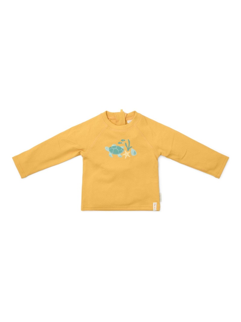 Little Dutch - T-shirt de bain anti-UV manches longues Jaune - Kiabi