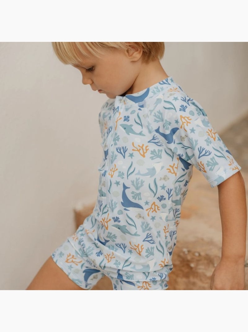 Little Dutch - T-shirt de bain anti-UV manches longues Multicolore - Kiabi