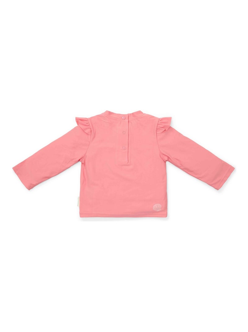 Little Dutch - T-shirt de bain anti-UV manches longues Rose - Kiabi