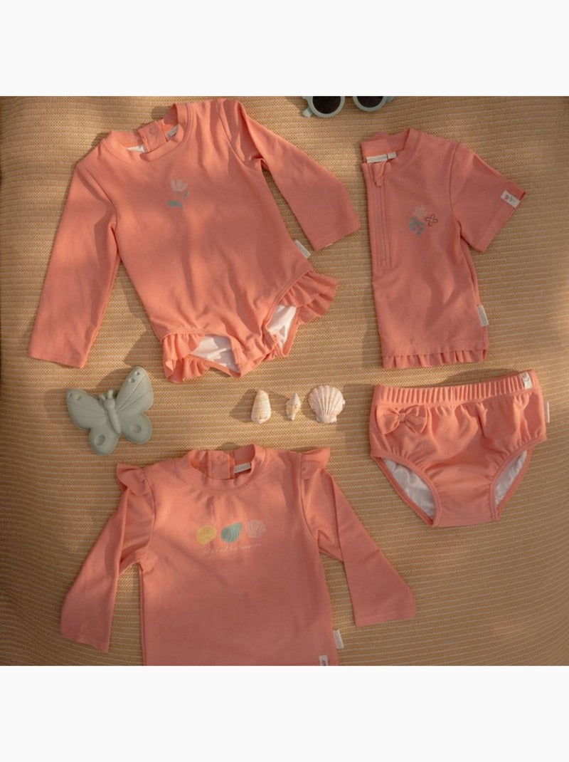 Little Dutch - T-shirt de bain anti-UV manches longues Rose - Kiabi