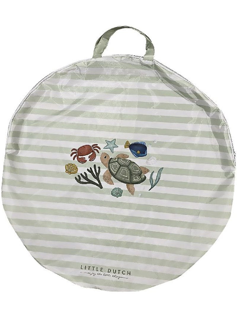 Little Dutch - Tente de plage Anti-UV Vert - Kiabi