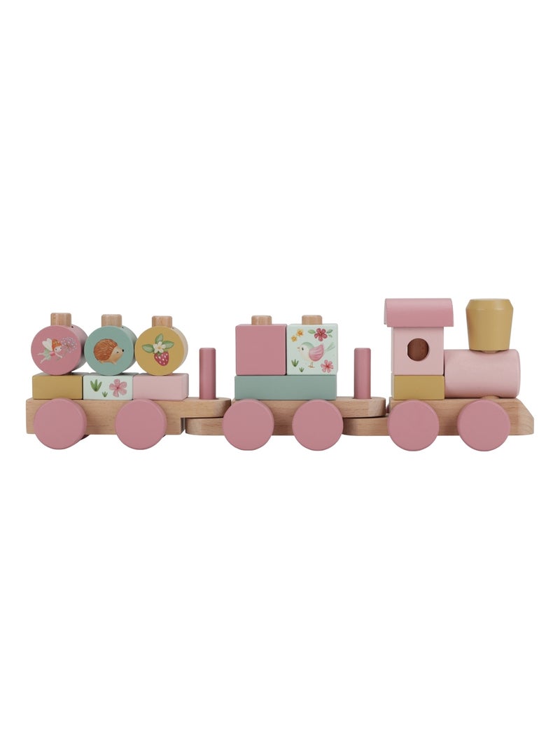 Little Dutch - Train à blocs Rose - Kiabi