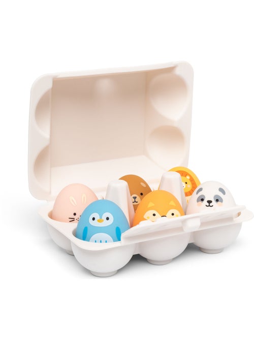 Little L - Boîte d'œufs hochets - Kiabi Little L - Boîte d'œufs hochets - Kiabi