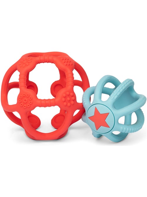 Little L - Lot de 2 balles sensorielles - Kiabi Little L - Lot de 2 balles sensorielles - Kiabi