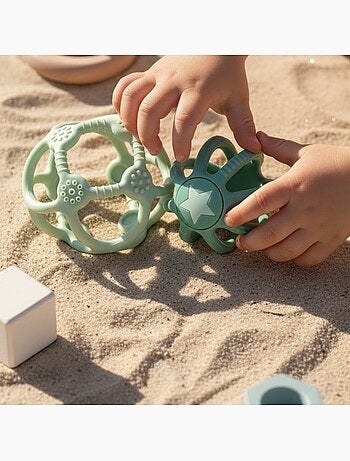 Little L - Lot de 2 balles sensorielles