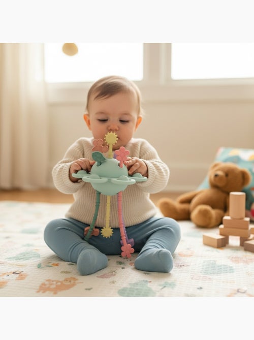 Little l | jouet d'éveil jardin sensoriel en silicone - Kiabi