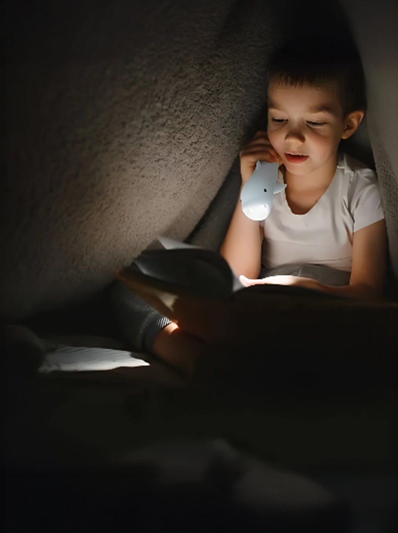 Little L | Lampe torche animaux en silicone pour enfants Bleu ciel - Kiabi