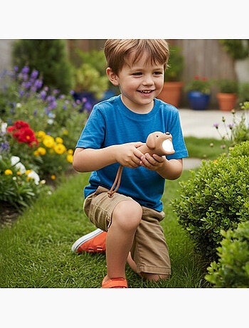 Little L | Lampe torche animaux en silicone pour enfants