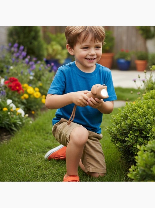 Little L | Lampe torche animaux en silicone pour enfants - Kiabi