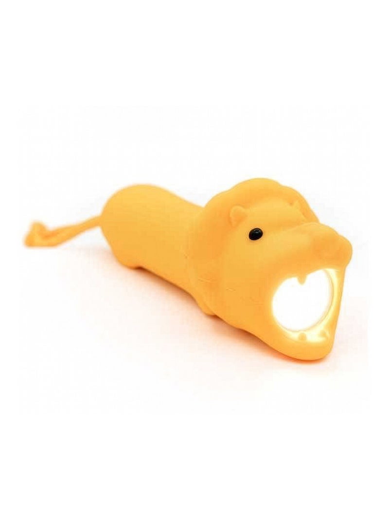 Little L | Lampe torche animaux en silicone pour enfants Orange - Kiabi