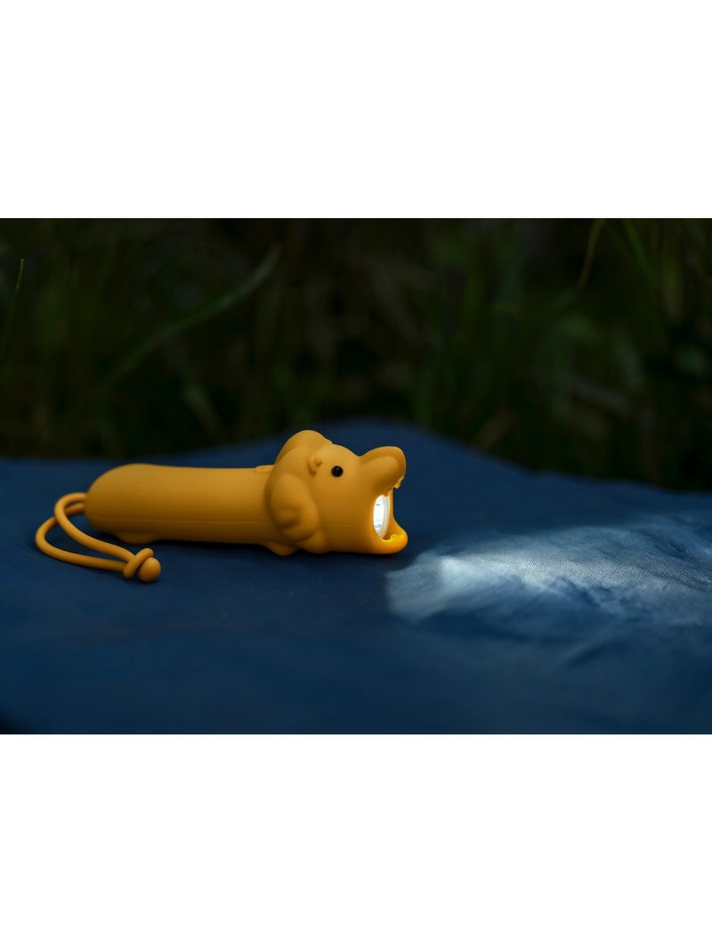Little L | Lampe torche animaux en silicone pour enfants Orange - Kiabi