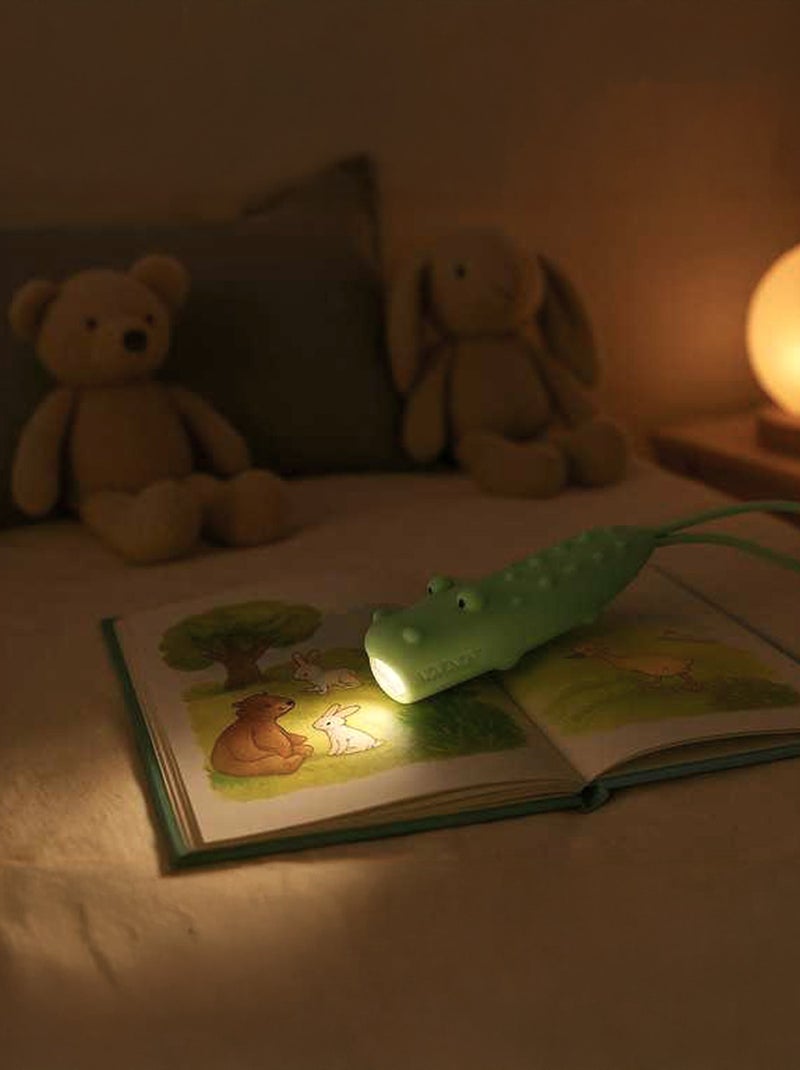 Little L | Lampe torche animaux en silicone pour enfants Vert - Kiabi