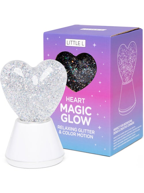 Little L | Veilleuse enfant RGB à paillettes Cœur - Kiabi Little L | Veilleuse enfant RGB à paillettes Cœur - Kiabi