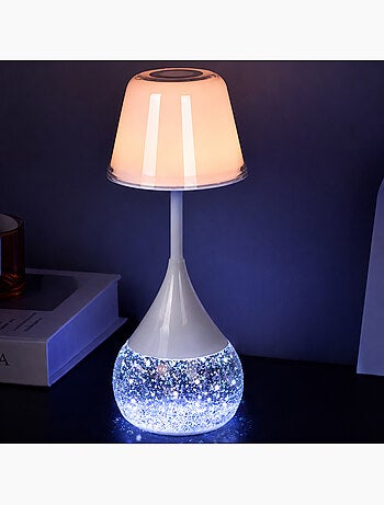 Little L | Veilleuse enfant RGB à paillettes Goutte Magique