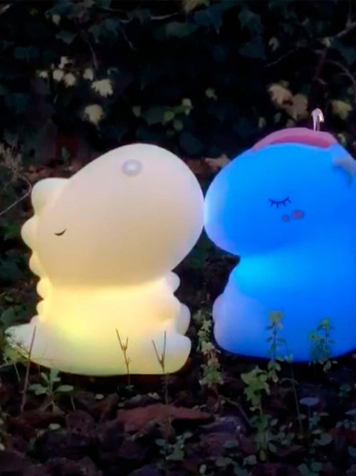 Little L | Veilleuse lumineuse tactile avec télécommande Dino - Kiabi