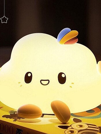 Little L | Veilleuse lumineuse tactile avec télécommande Nuage