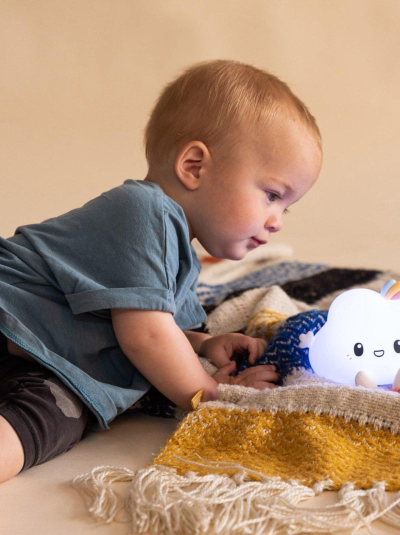 Little L | Veilleuse lumineuse tactile avec télécommande Nuage Multicolore - Kiabi