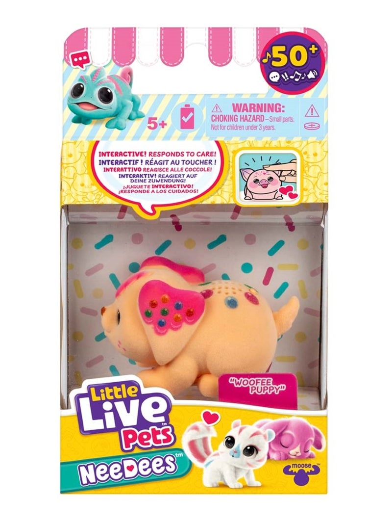 Little Live Pets - Aimaux de compagnie interactifs NeeDees Multicolore - Kiabi