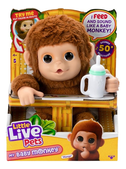 Little Live Pets - Mon bébé singe - Kiabi