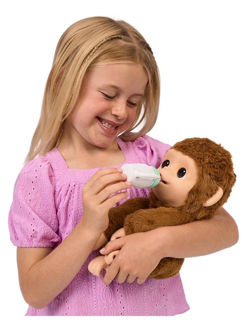 Little Live Pets - Mon bébé singe Marron - Kiabi