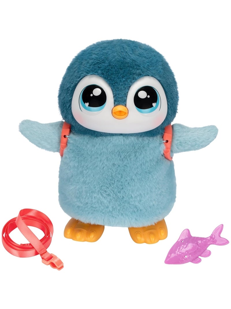 Little Live Pets - Mon pingouin qui marche Bleu - Kiabi