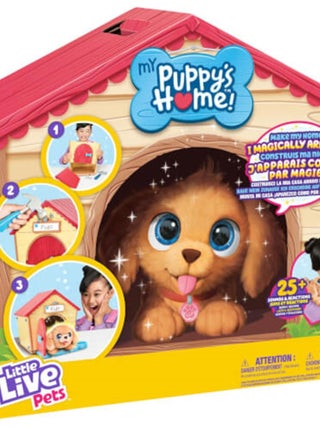 Little Live Pets Chien My Puppy's Home - set de jeu interactif
