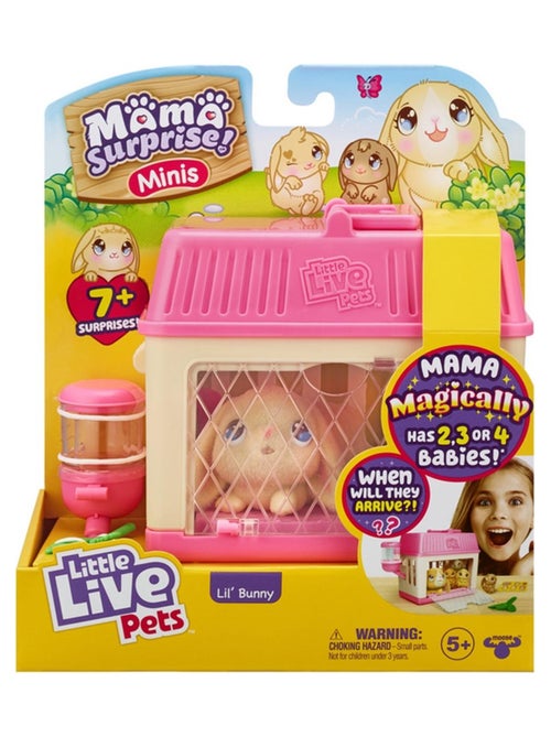 Little Live Pets : Maman Surprise Minis - Lil' Bunny - Kiabi