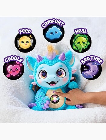 Little live pets my magical dragon - skye, peluche interactive