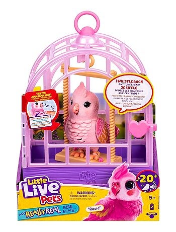 Little Live Pets Rosie et la cage à oiseaux