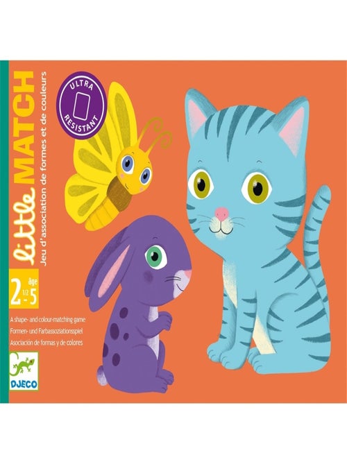 Little Match Jeu d'associations de formes et de couleurs - Kiabi