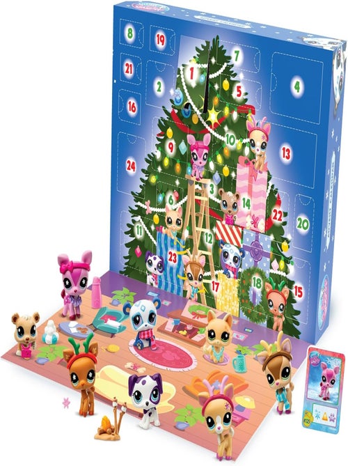 Littlest Pet Shop - Bandai - Calendrier de l’Avent 24 Surprises - Kiabi