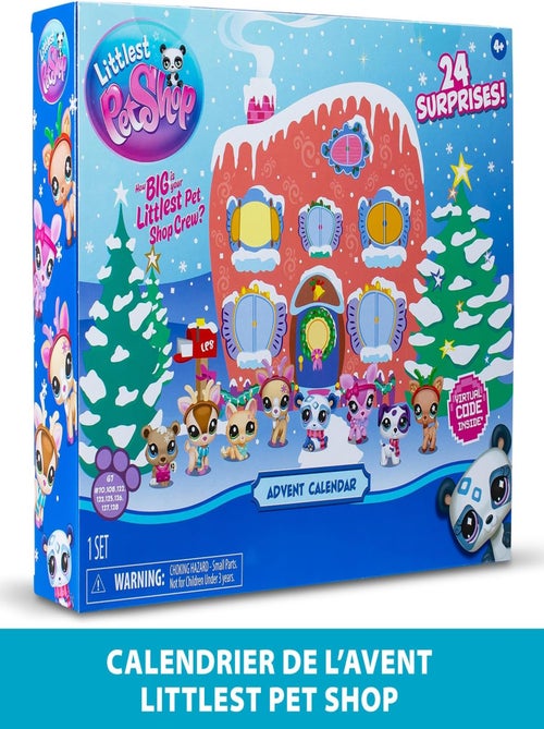 Littlest Pet Shop - Bandai - Calendrier de l’Avent 24 Surprises - Kiabi
