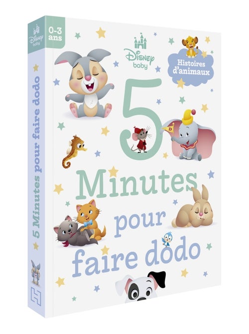 LIVRE - DISNEY BABY - 5 Minutes pour faire dodo - Histoires de bébés animaux - Kiabi