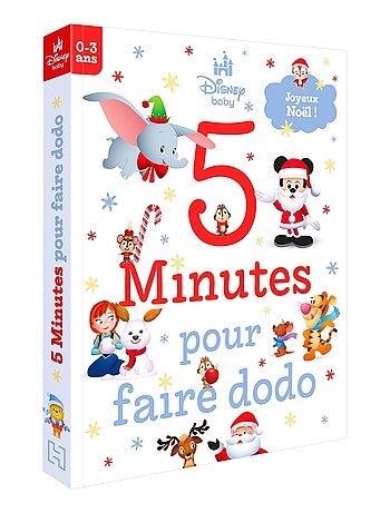 LIVRE - DISNEY BABY - 5 Minutes pour faire dodo (0-3 ans) - Noël