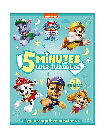 LIVRE - La Pat' Patrouille - 5 minutes pour une histoire - Les super missions