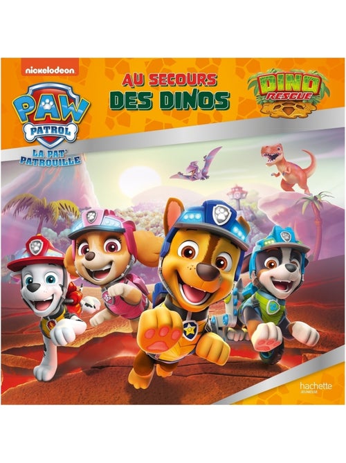 LIVRE - La Pat' Patrouille - Dino Rescue : Au secours des dinos - Kiabi