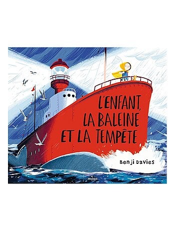 LIVRE - L'enfant, la baleine et la tempête