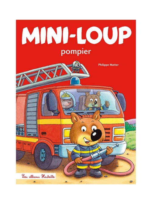 LIVRE - Mini-Loup -  Pompier - Kiabi