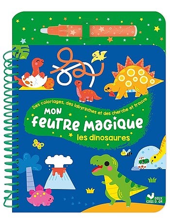 LIVRE - Mon feutre magique : Les dinosaures